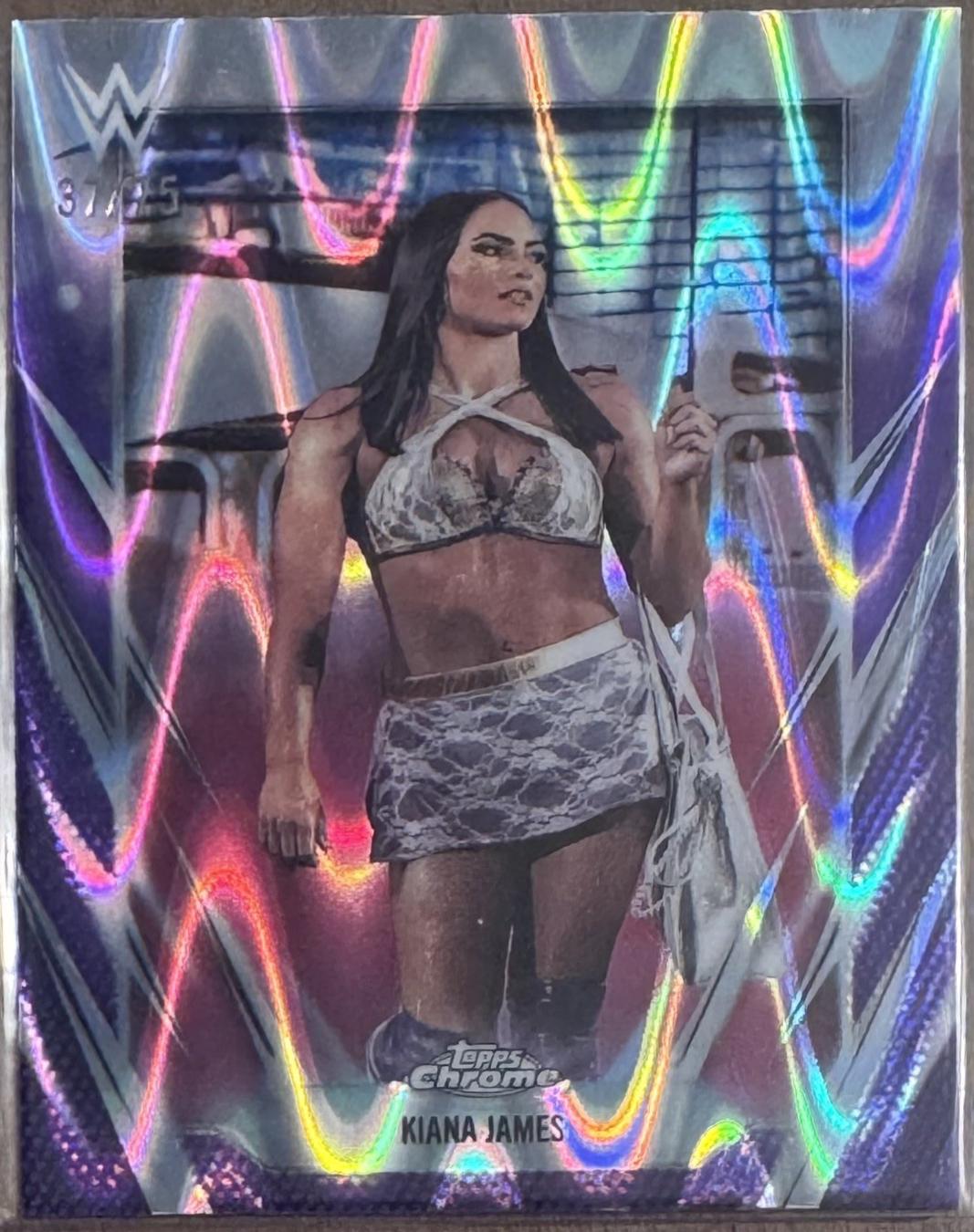 Kiana James [Purple RayWave Refractor] #82