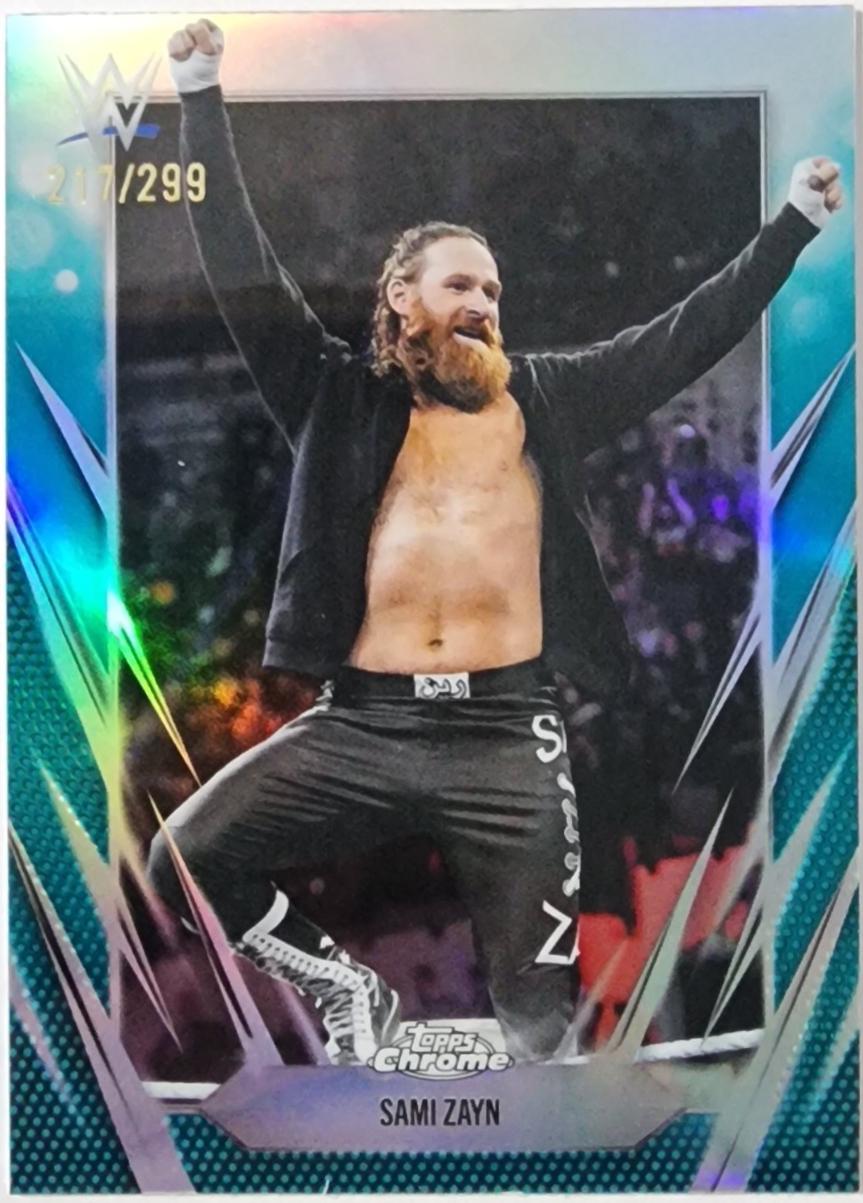 Sami Zayn [Aqua Refractor] #67