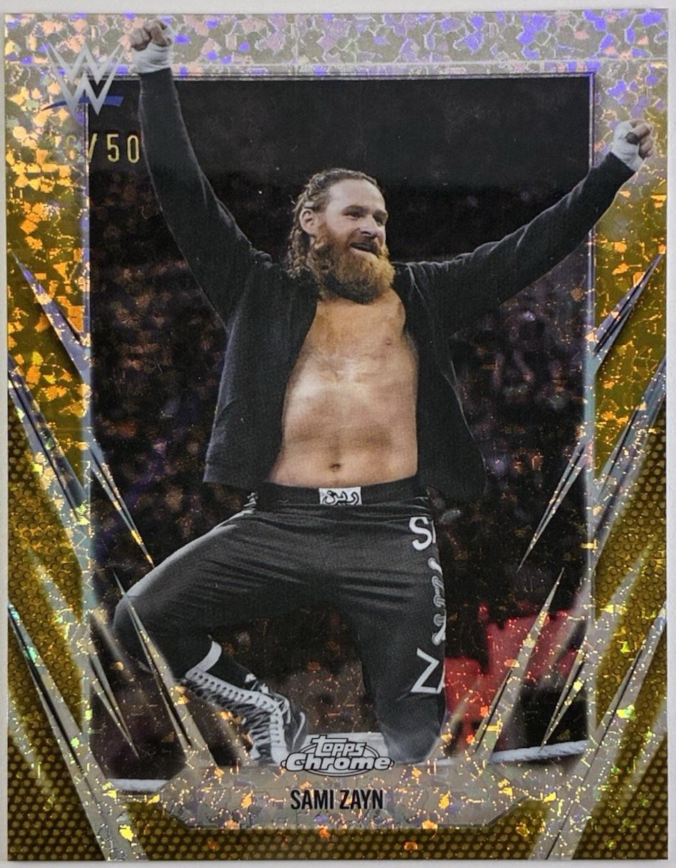 Sami Zayn [Gold Refractor] #67