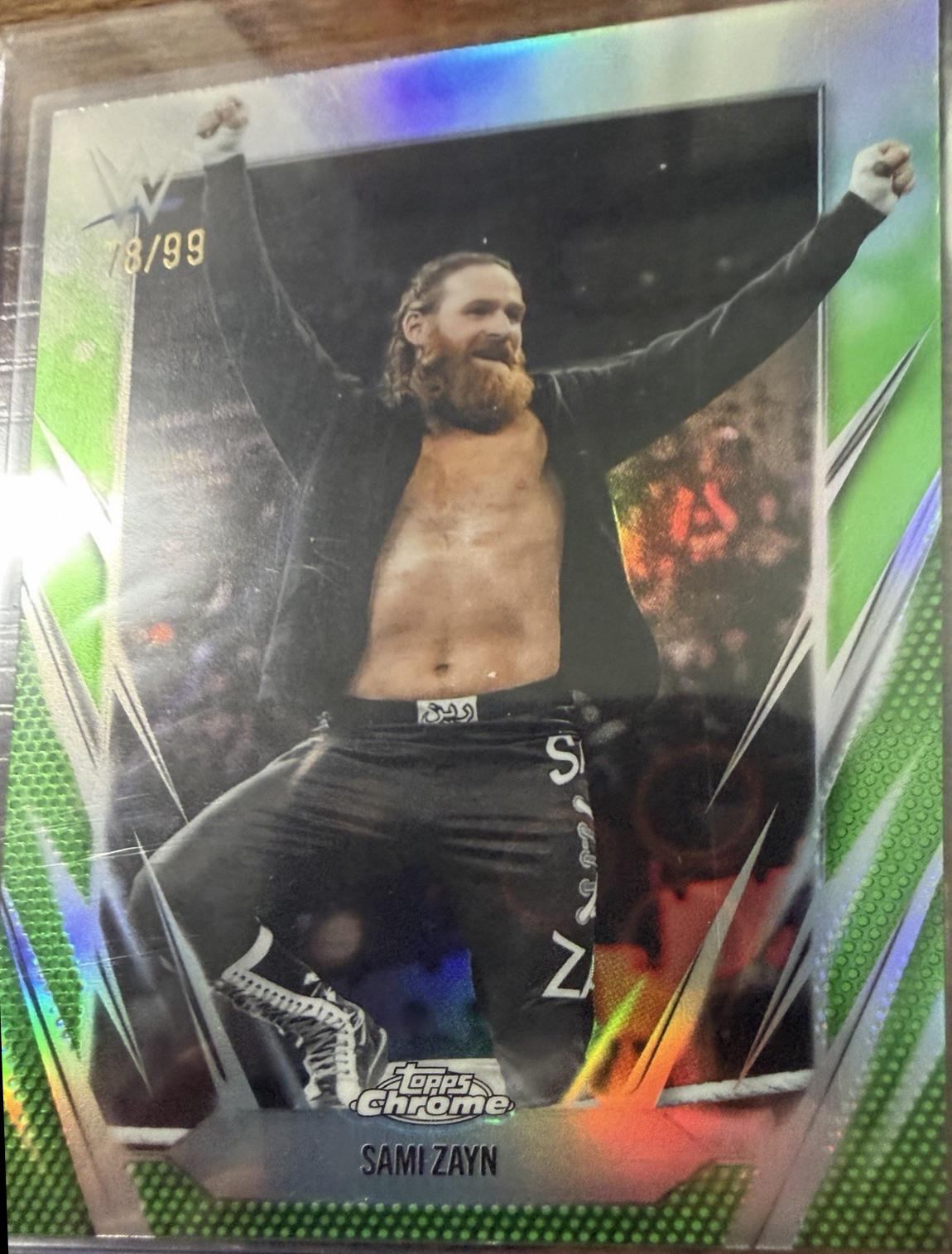 Sami Zayn [Green Refractor] #67