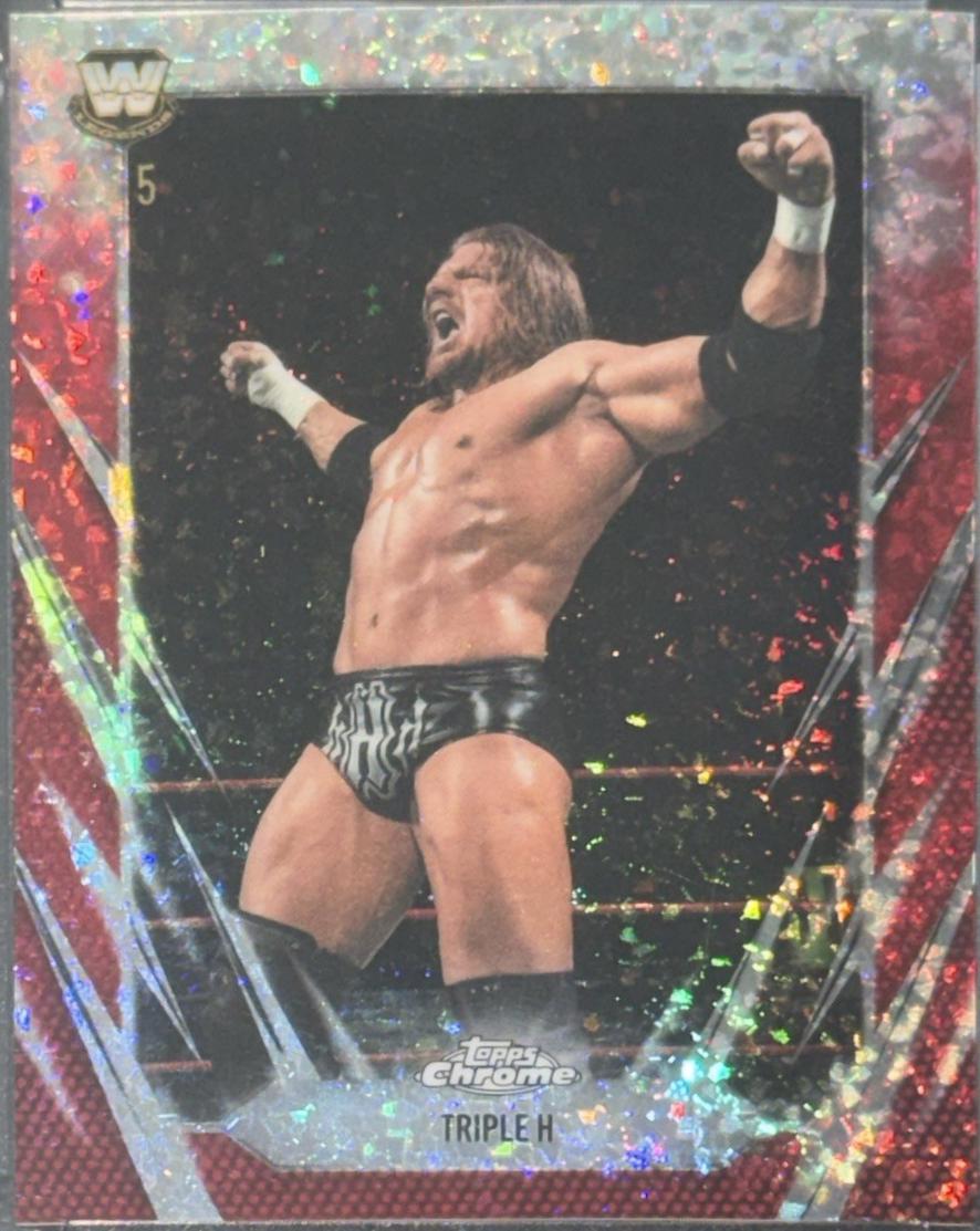 Triple H [Red Mini Diamond Refractor] #4