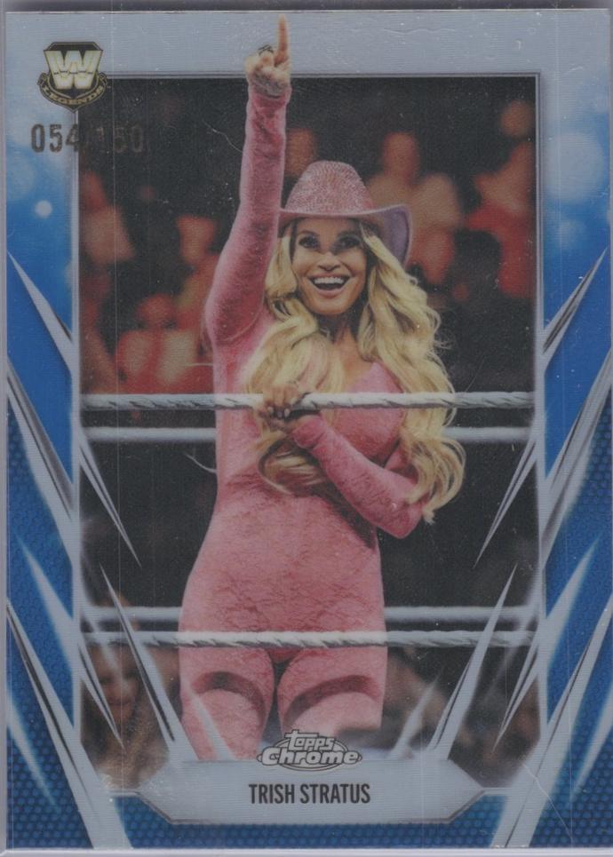 Trish Stratus [Blue Refractor] #115
