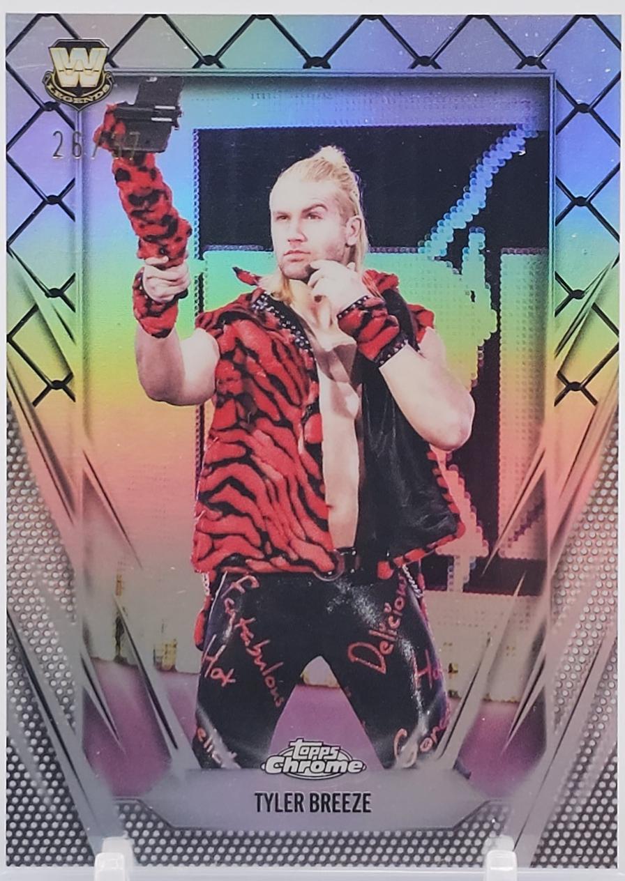 Tyler Breeze [Steel Cage Refractor] #91