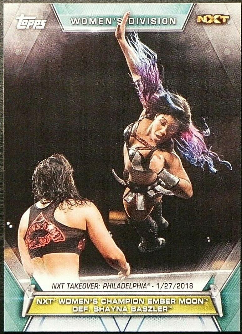 NXT Women's Champion Ember Moon def. Shayna Baszler #62