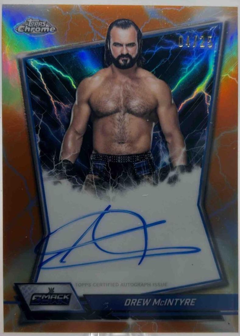 Drew McIntyre [Orange Refractor] #BBA-DRE