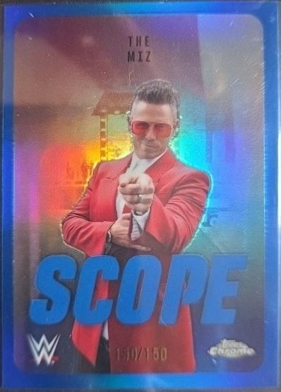 The Miz [Blue Refractor] #SCO-18