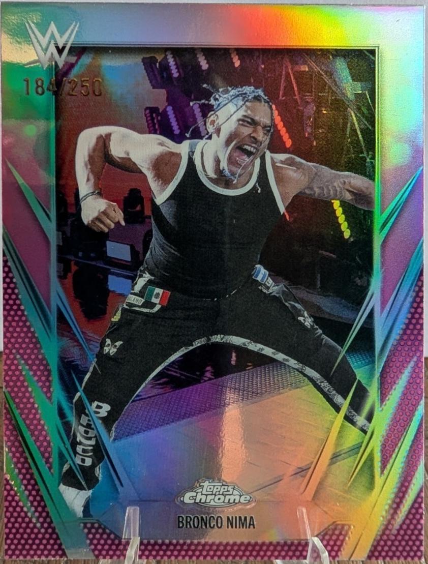 Bronco Nima [Pink Refractor] #103