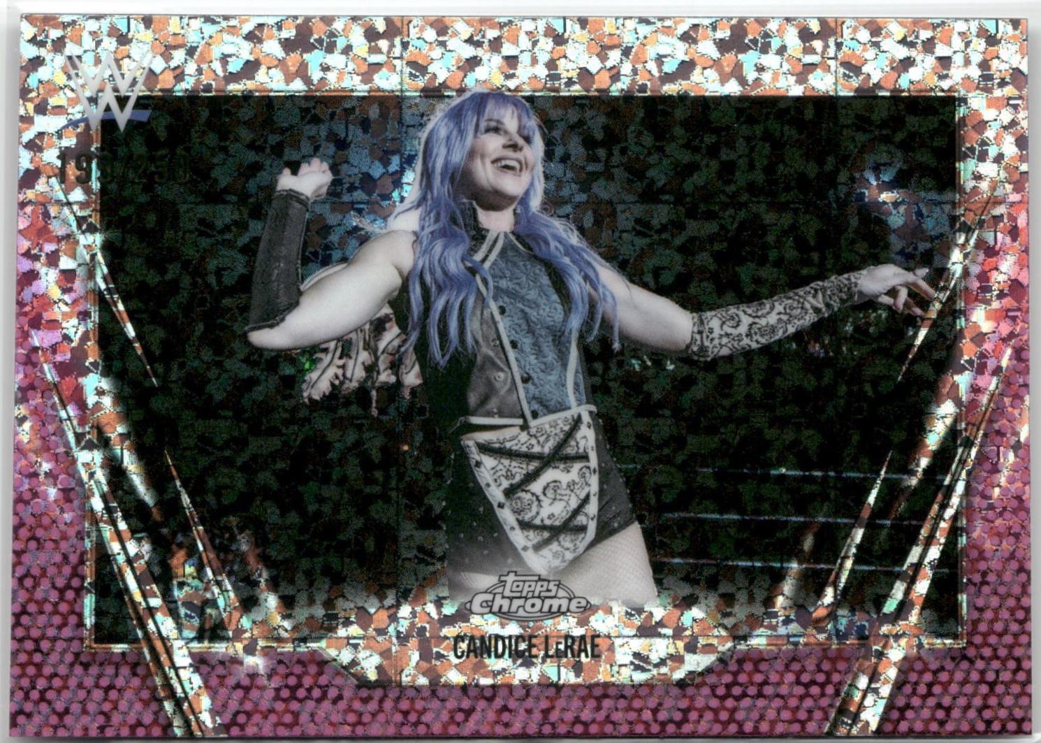 Candice LeRae [Pink Mini Diamond Refractor] #90