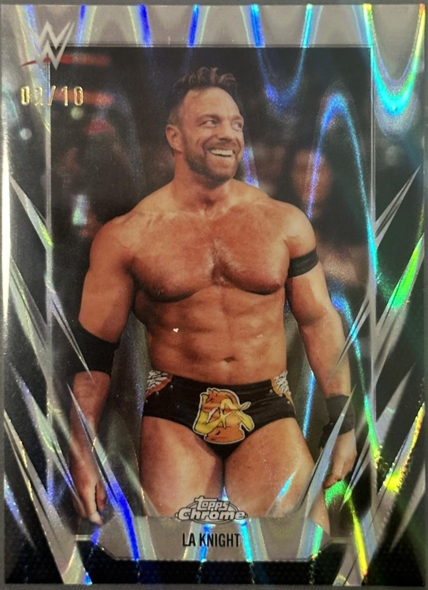 LA Knight [Black RayWave Refractor] #87