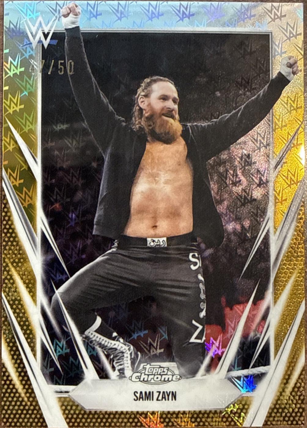 Sami Zayn [Logofractor Gold] #67