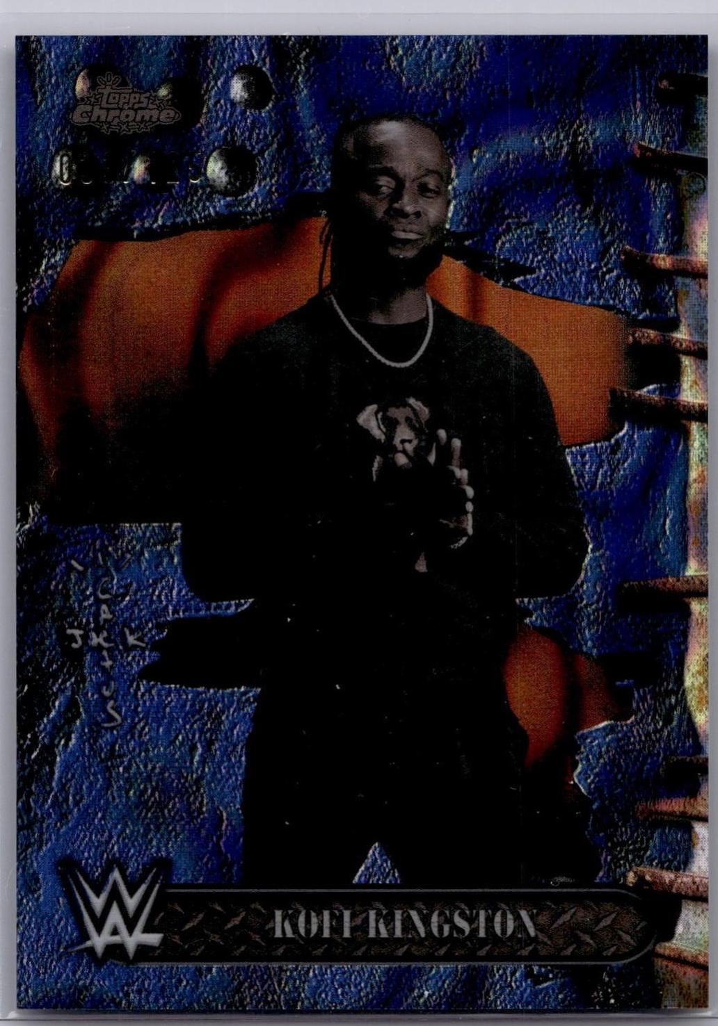 Kofi Kingston [Blue Sonar Refractor] #22