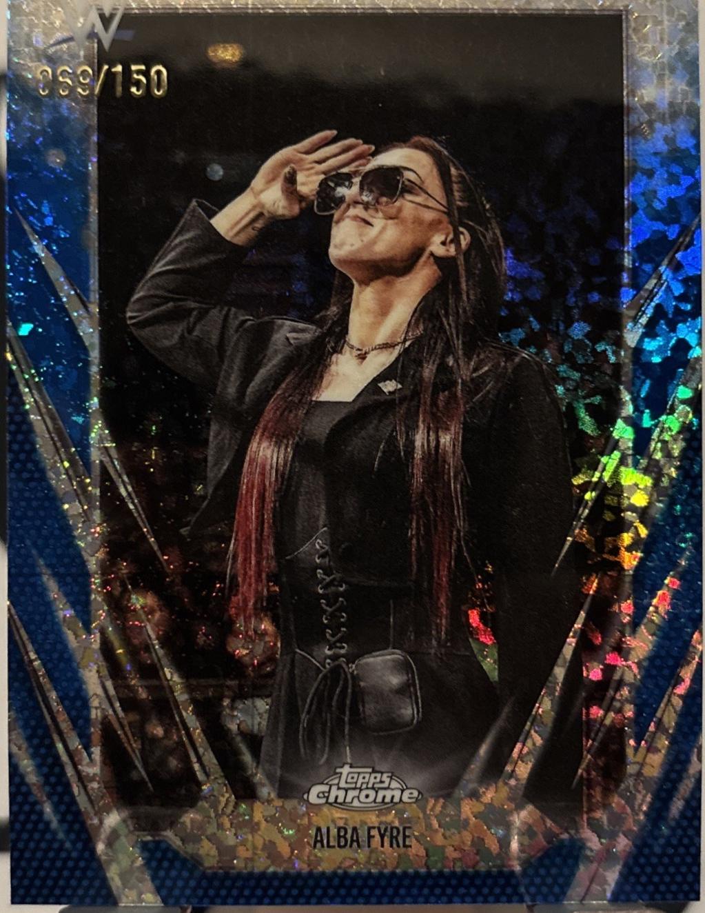 Alba Fyre [Blue Mini Diamond Refractor] #184