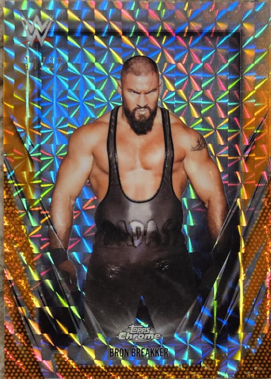 Bron Breakker [Orange Geometric] #93