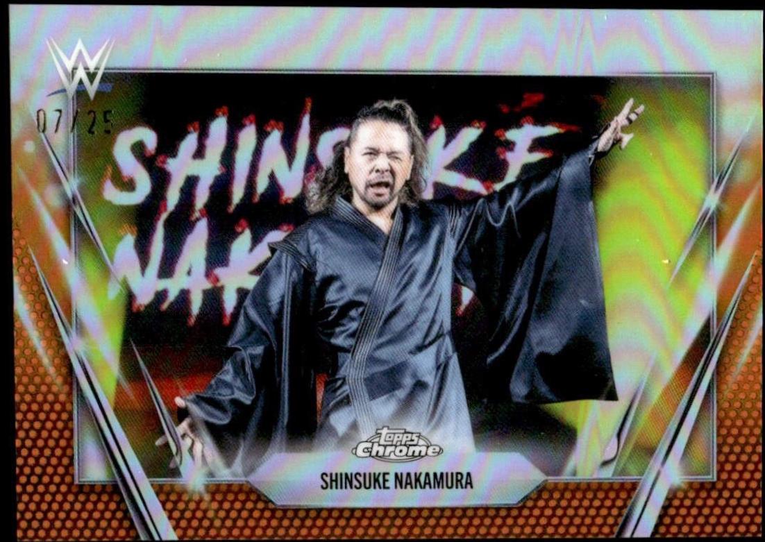 Shinsuke Nakamura [Orange Refractor] #36