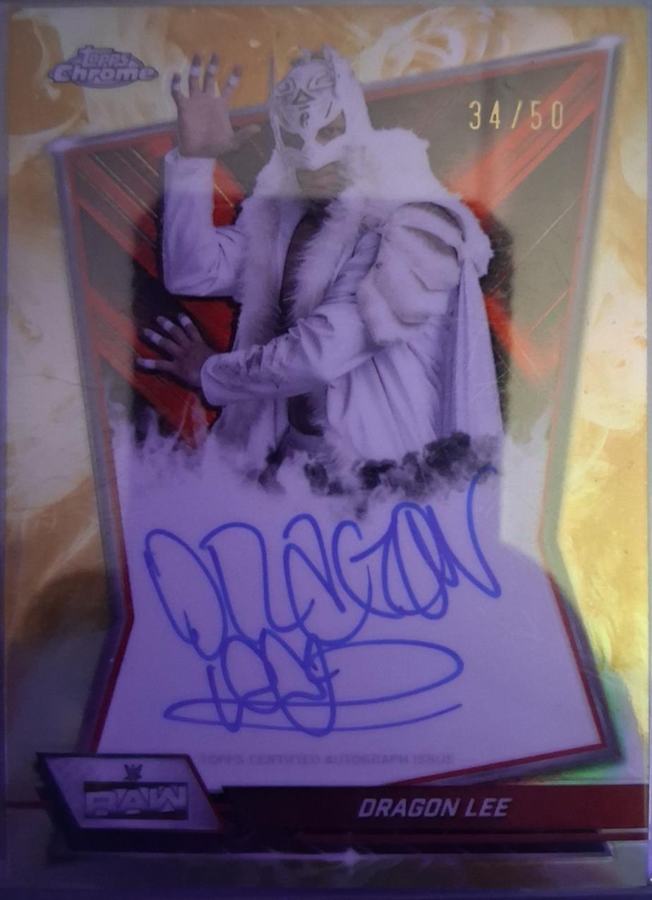 Dragon Lee [Gold Refractor] #RBA-DRA