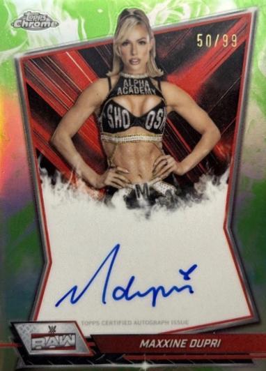 Maxxine Dupri [Green Refractor] #RBA-MAX