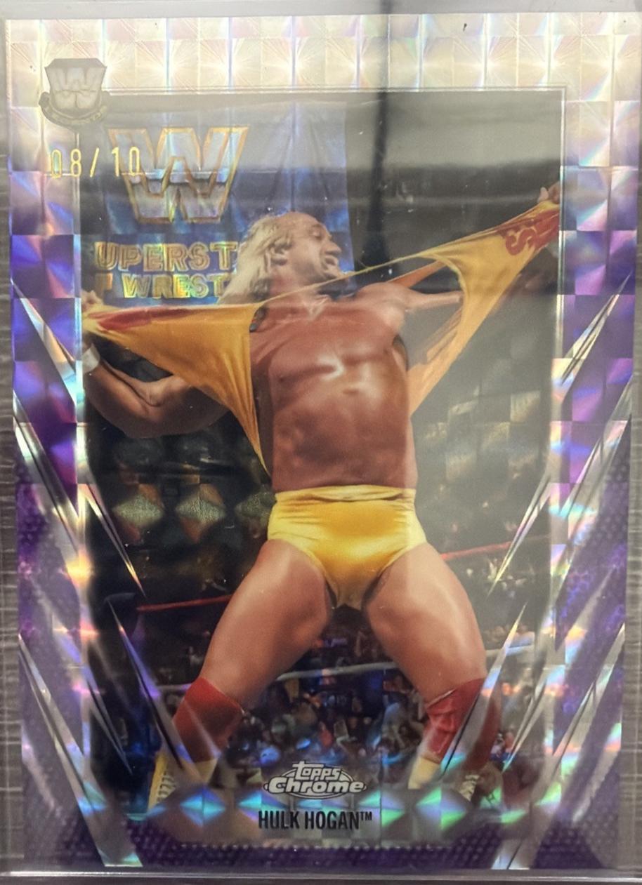 Hulk Hogan [Purple Geometric] #25