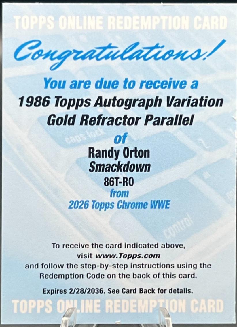 Randy Orton [Gold] #86T-RO