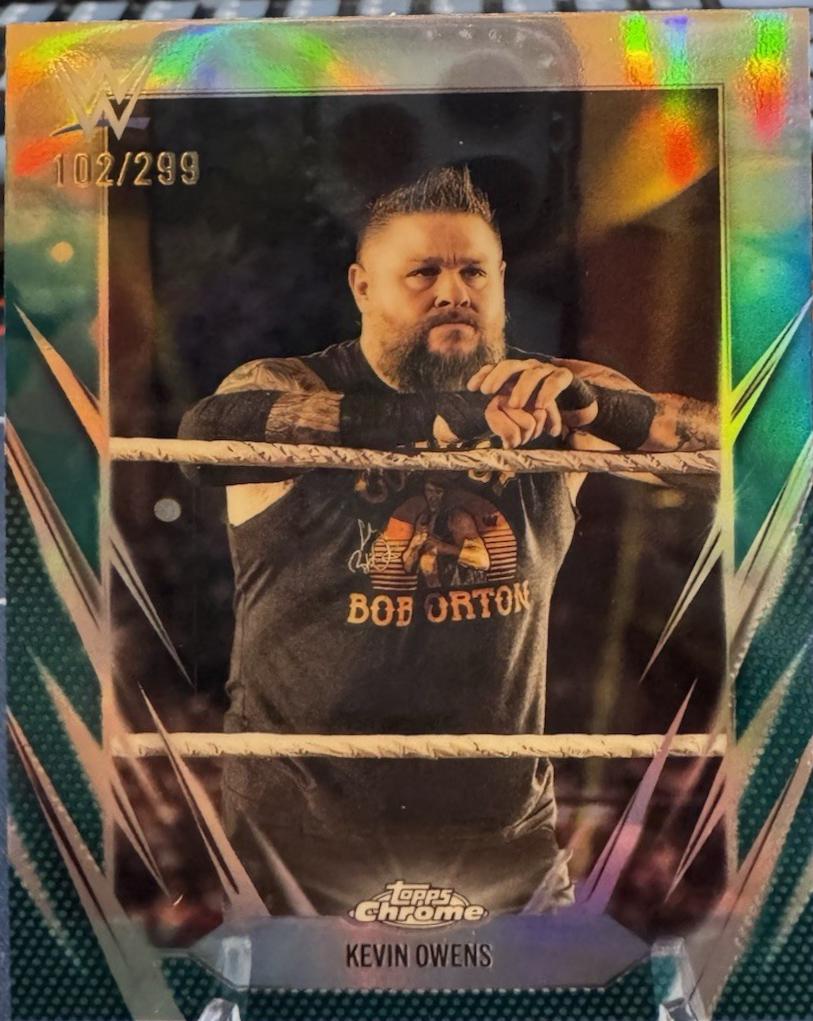 Kevin Owens [Teal Refractor] #51