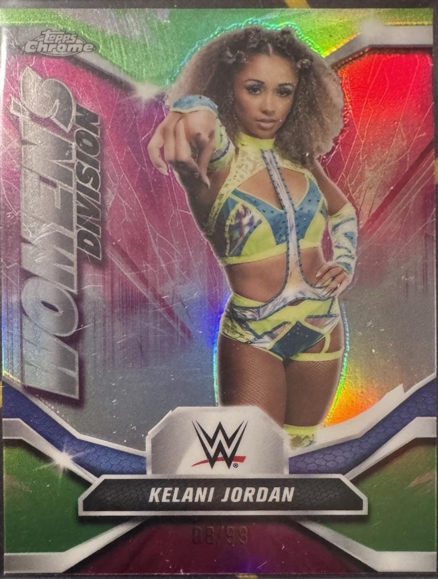 Kelani Jordan [Green Refractor] #WDV-19