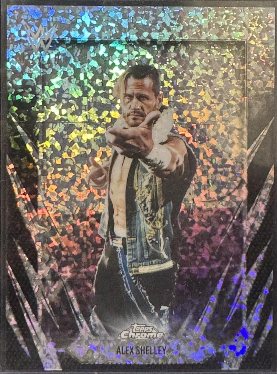 Alex Shelley [Black Mini Diamond Refractor] #152