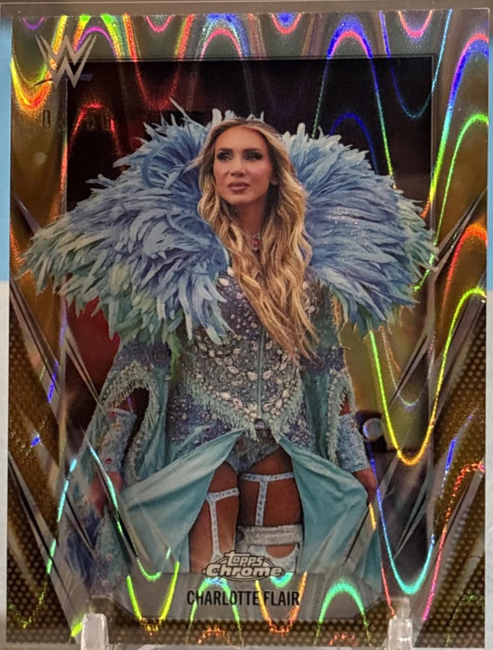 Charlotte Flair [Gold Refractor] #89