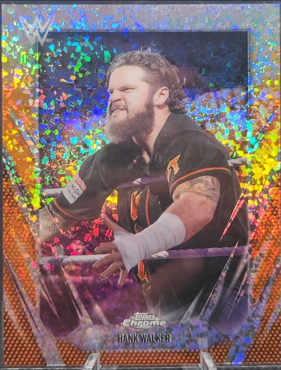 Hank Walker [Orange Mini Diamond Refractor] #195