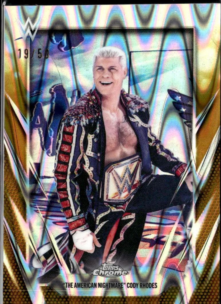 The American Nightmare Cody Rhodes [Gold RayWave Refractor] #21