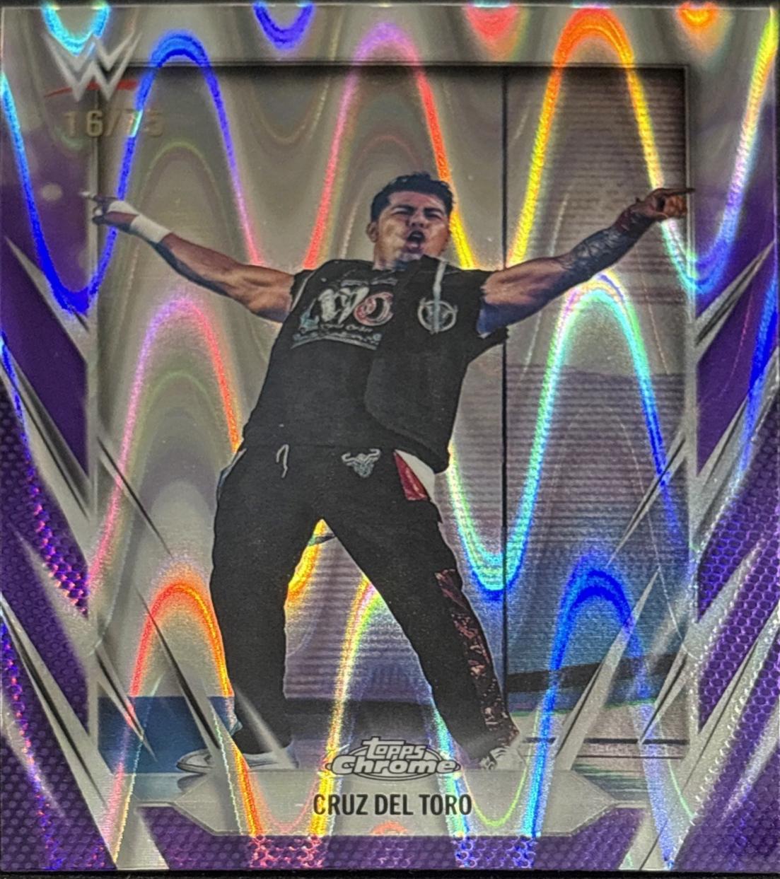 Cruz Del Toro [Purple RayWave Refractor] #179