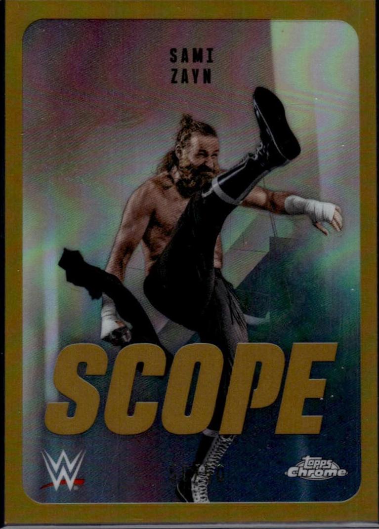 Sami Zayn [Gold Refractor] #SCO-29