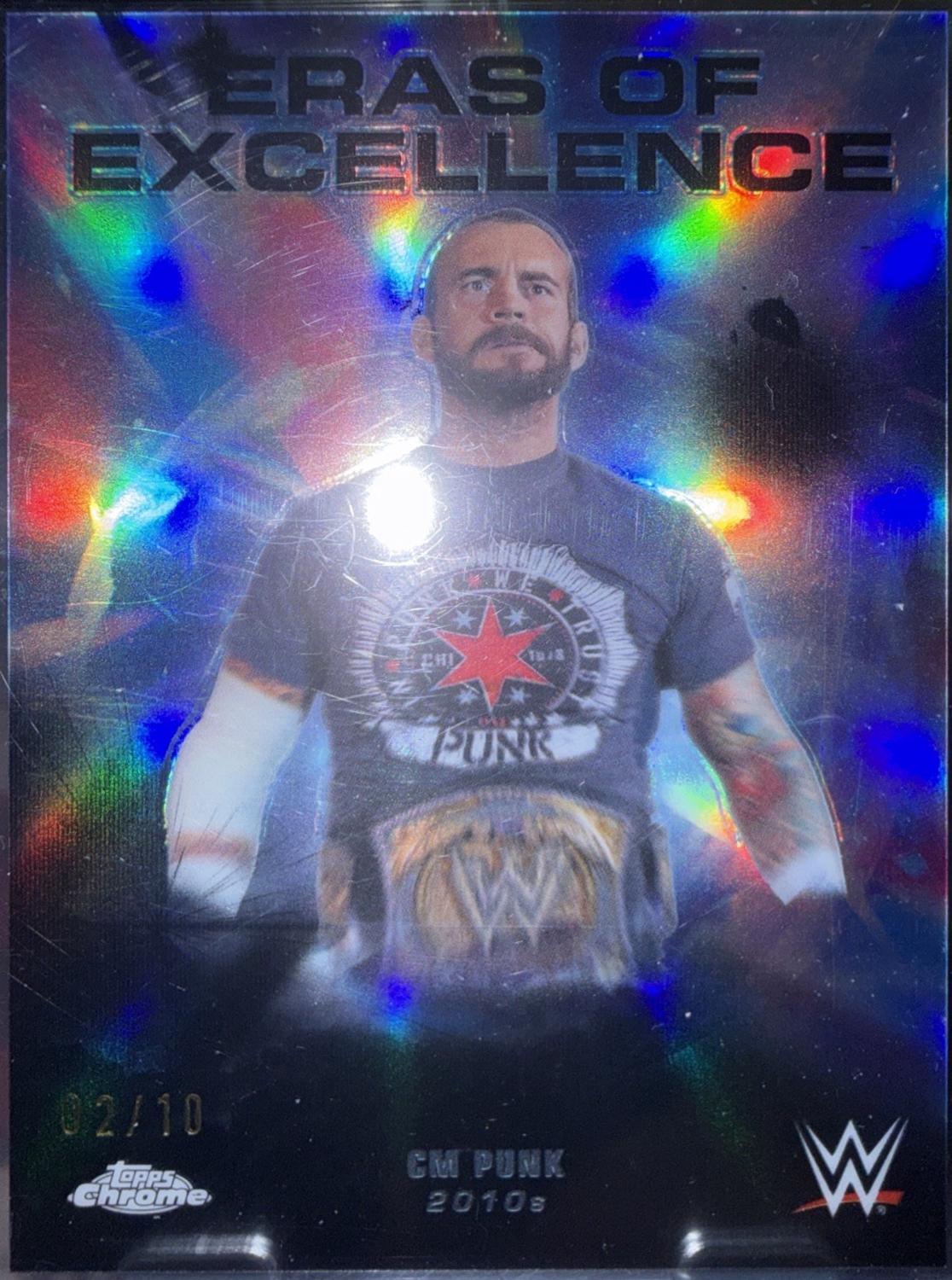 CM Punk [Black Refractor] #ERA-22