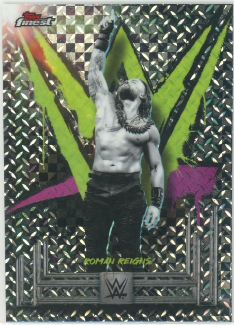 Roman Reigns [Checkerboard Refractor] #1