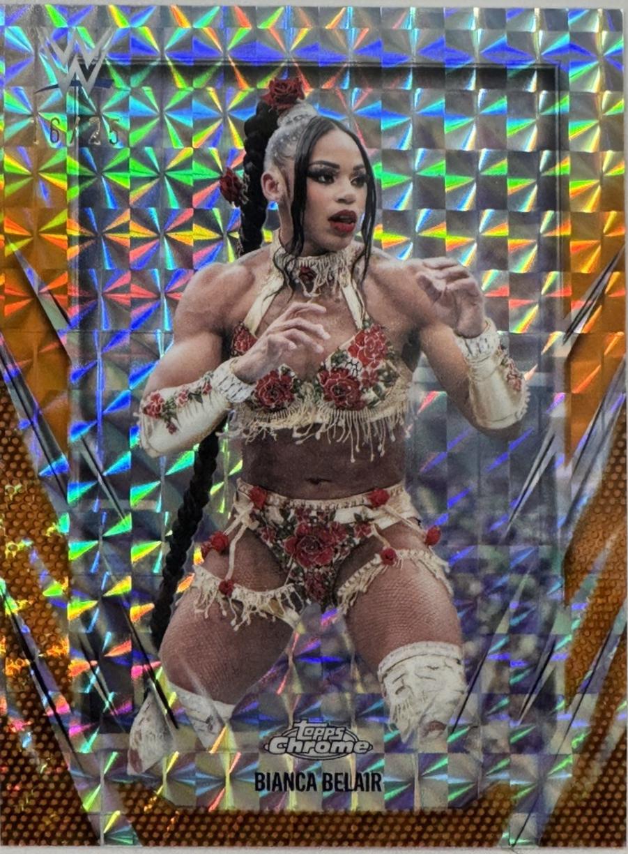 Bianca Belair [Orange Geometric] #33