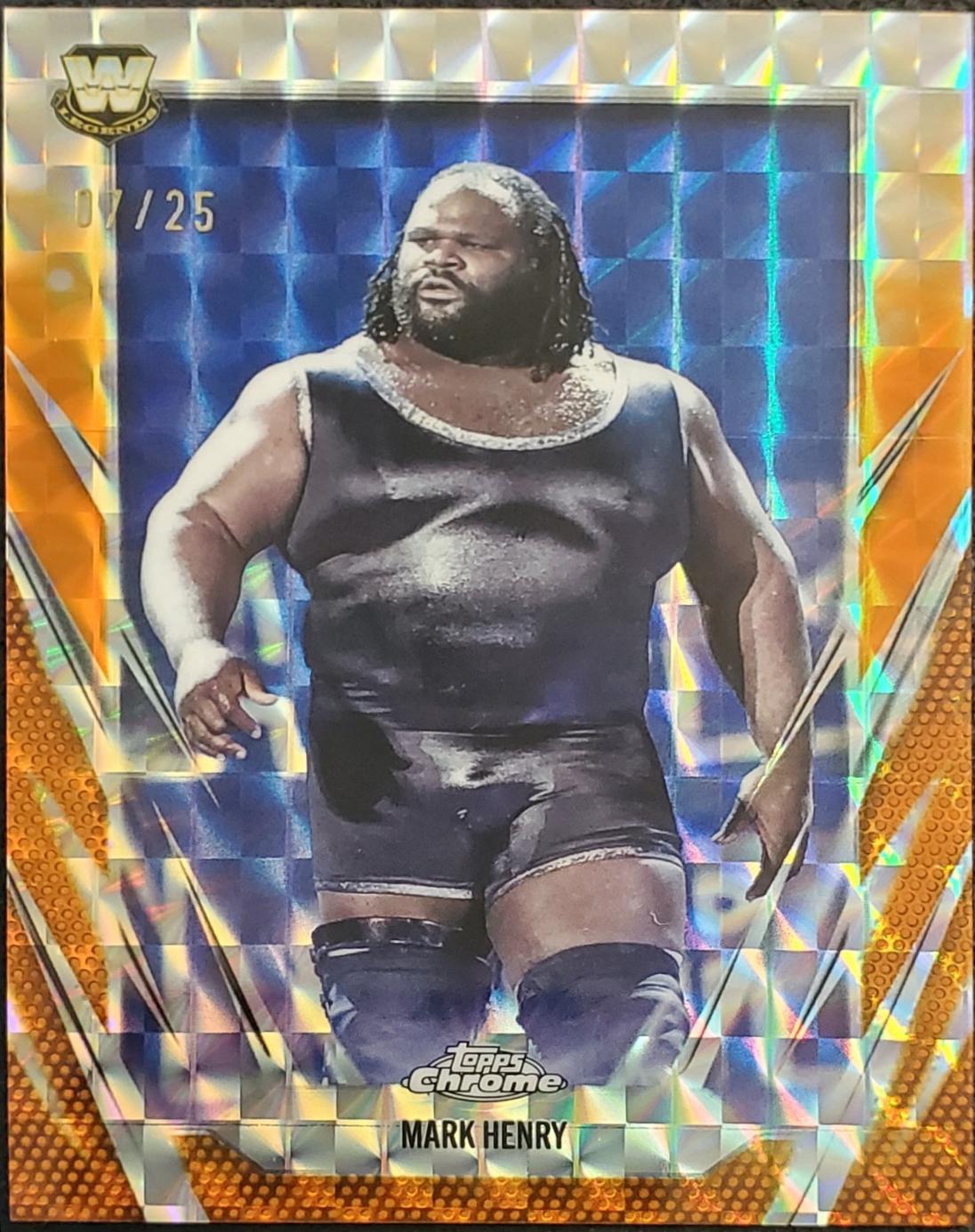 Mark Henry [Orange Geometric] #138
