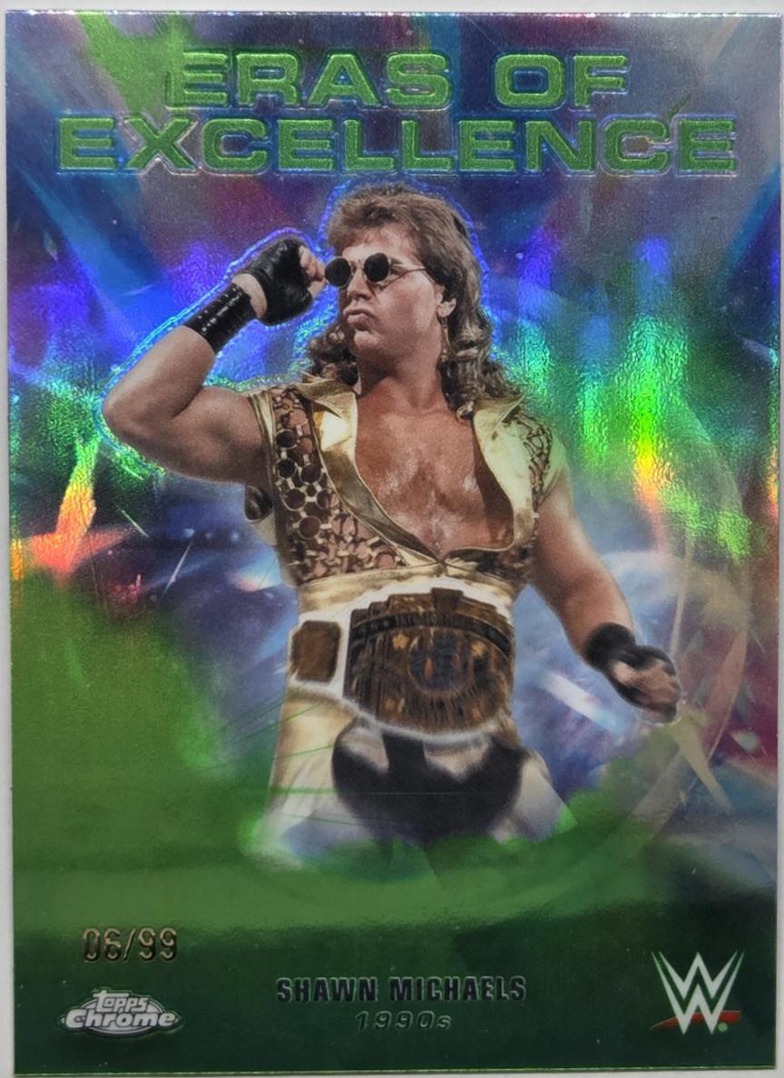 Shawn Michaels [Green Refractor] #ERA-7