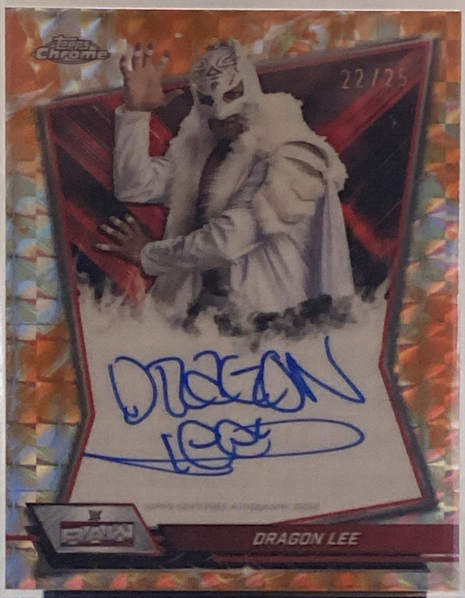 Dragon Lee [Orange Geometric Refractor] #RBA-DRA