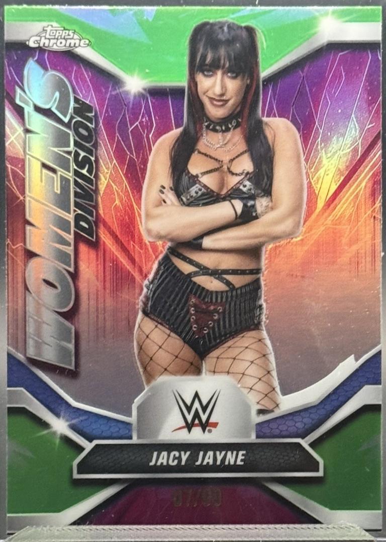 Jacy Jayne [Green Refractor] #WDV-7