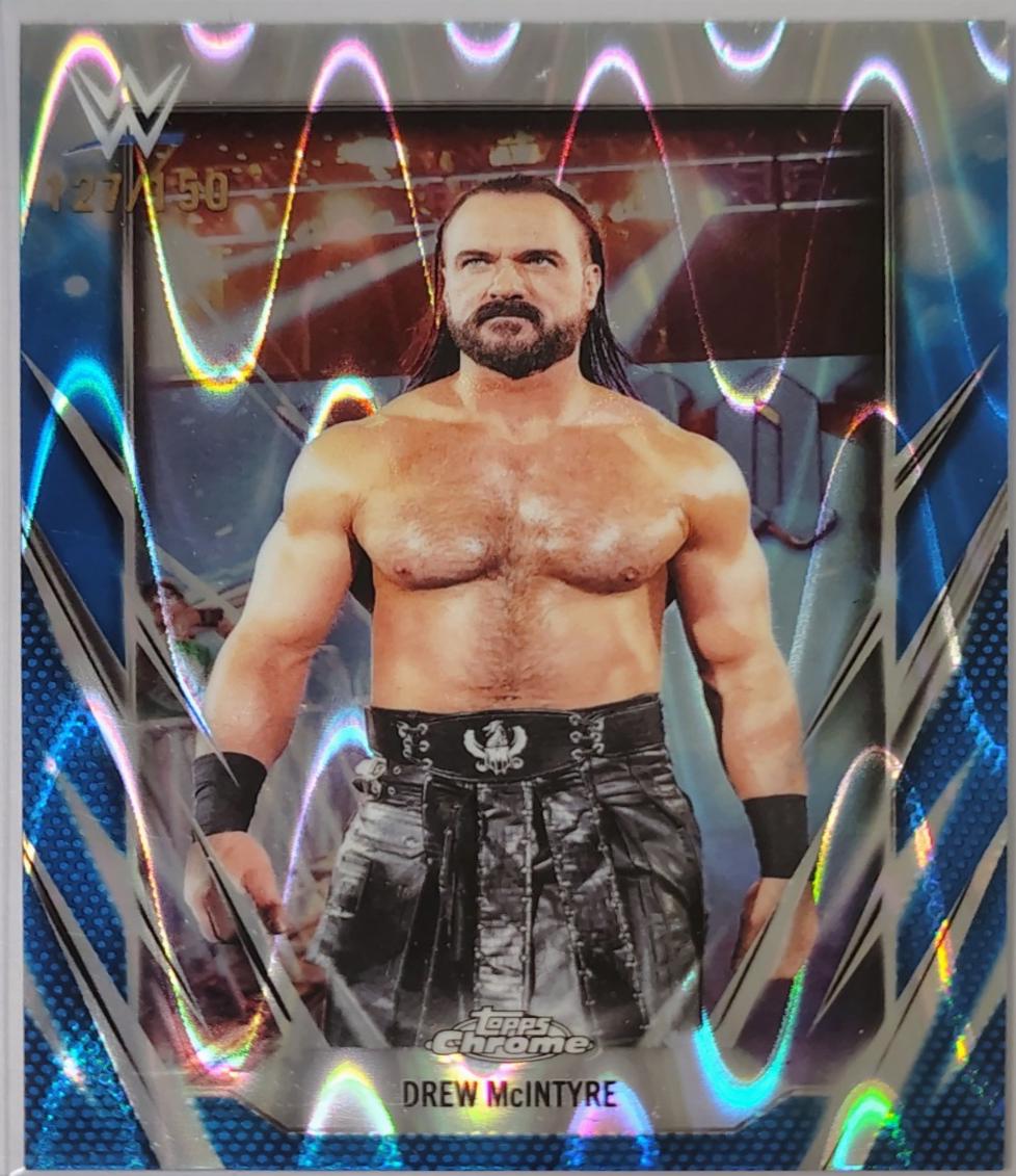 Drew McIntyre [Blue RayWave Refractor] #96