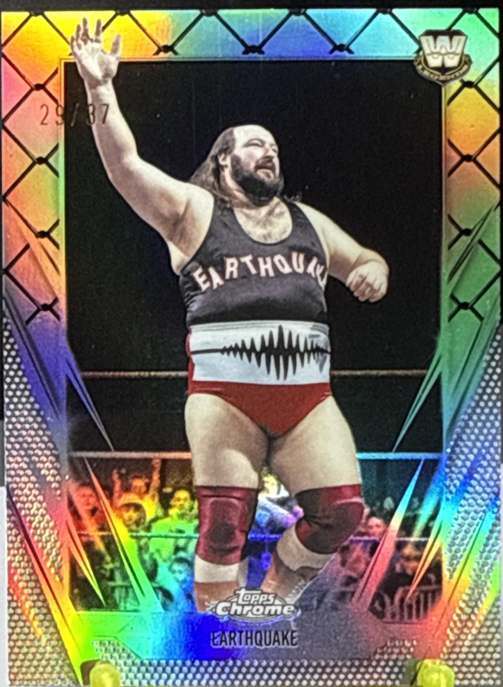 Earthquake [Steel Cage Refractor] #106