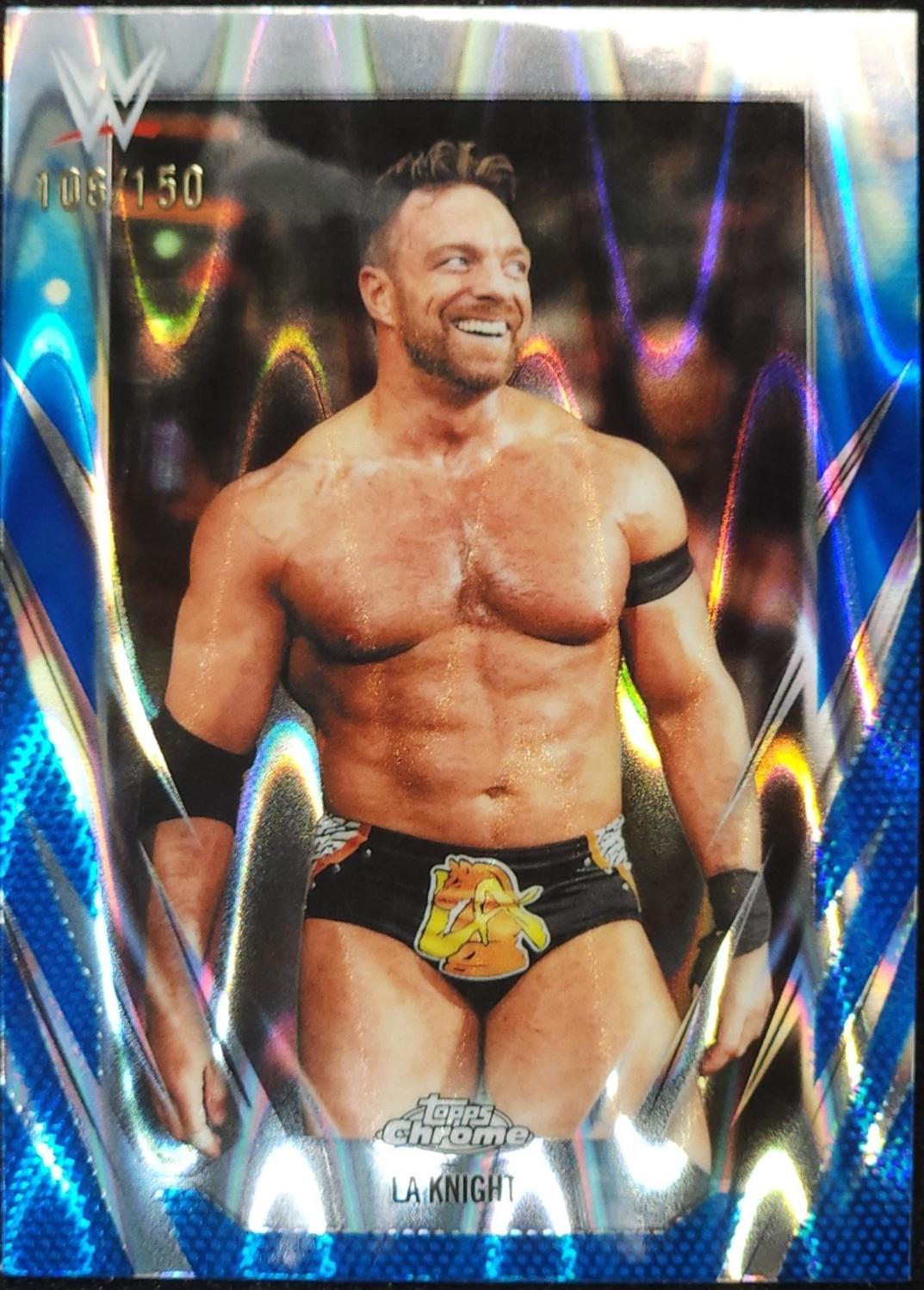 LA Knight [Blue RayWave Refractor] #87