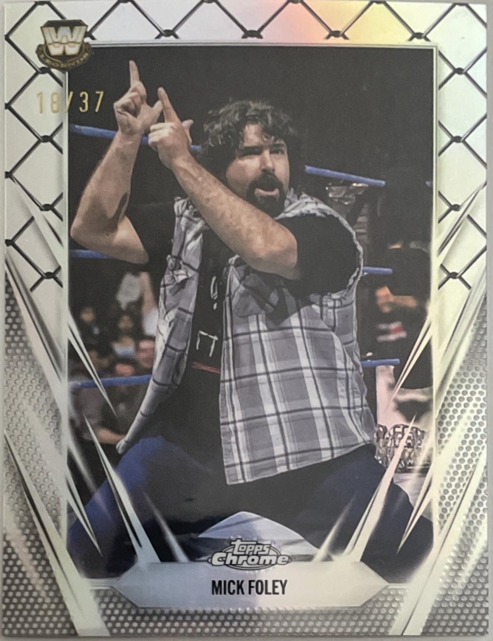 Mick Foley [Steel Cage Refractor] #135