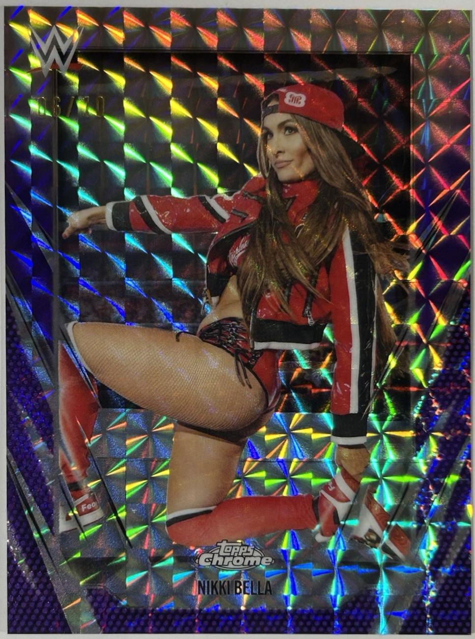 Nikki Bella [Purple Geometric] #194