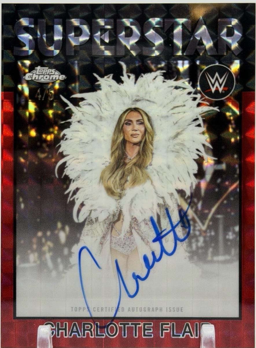 Charlotte Flair [Red Geometric] #86T-CF