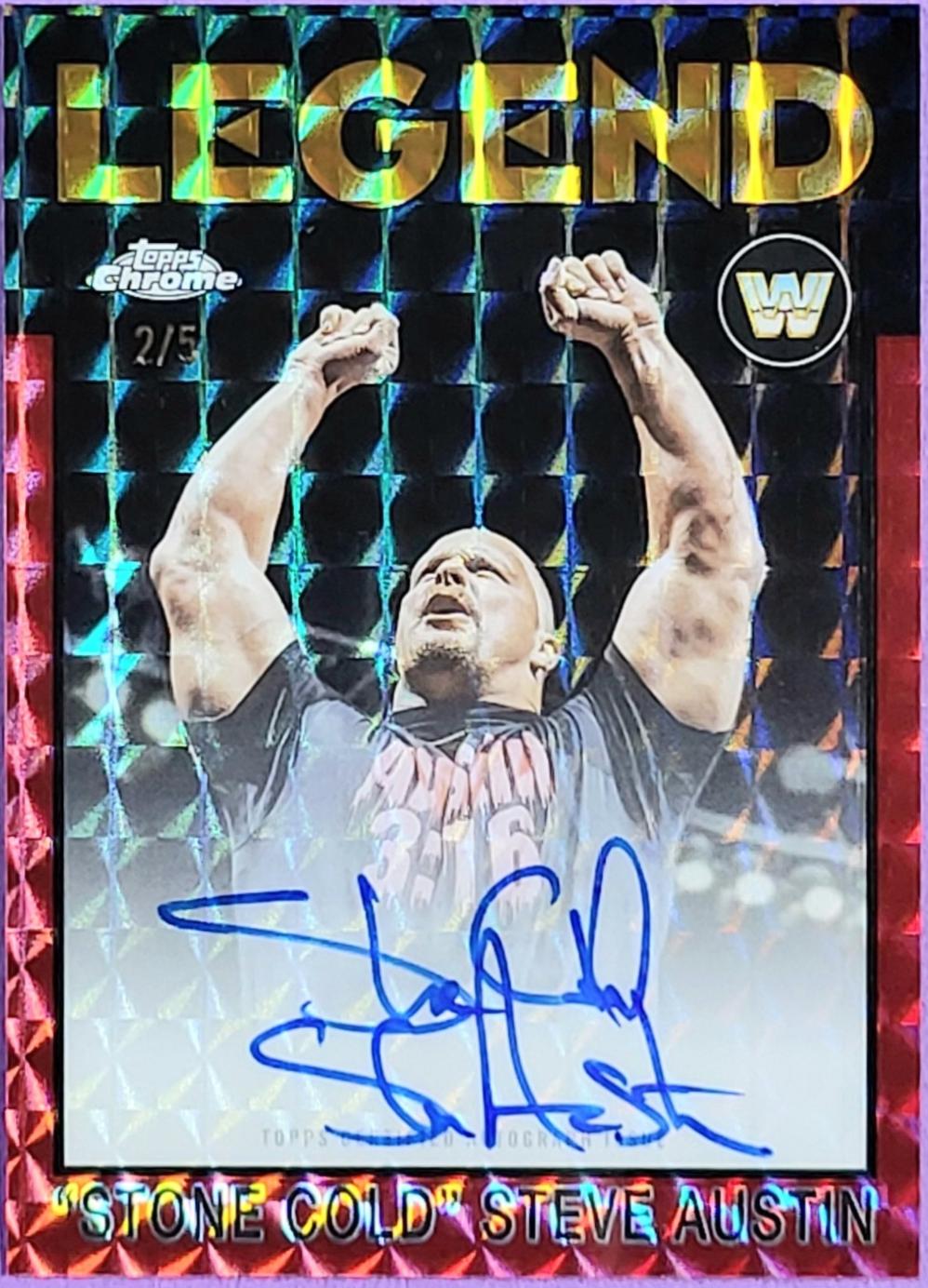 Stone Cold Steve Austin [Red] #86T-SA