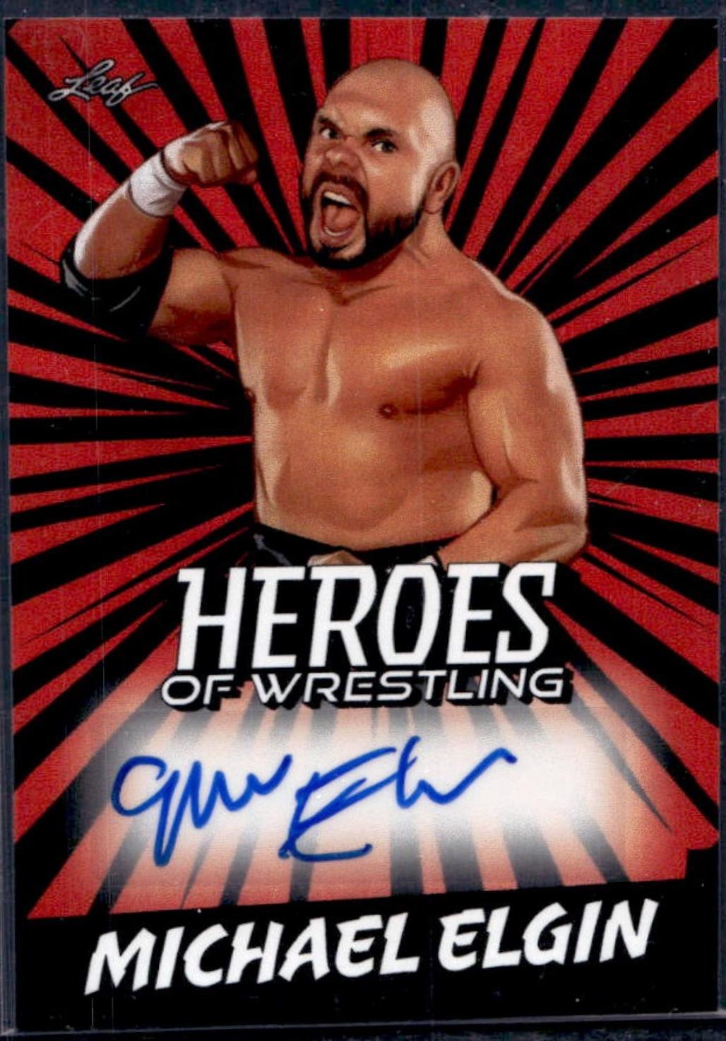 Michael Elgin [Red] #BA-ME1