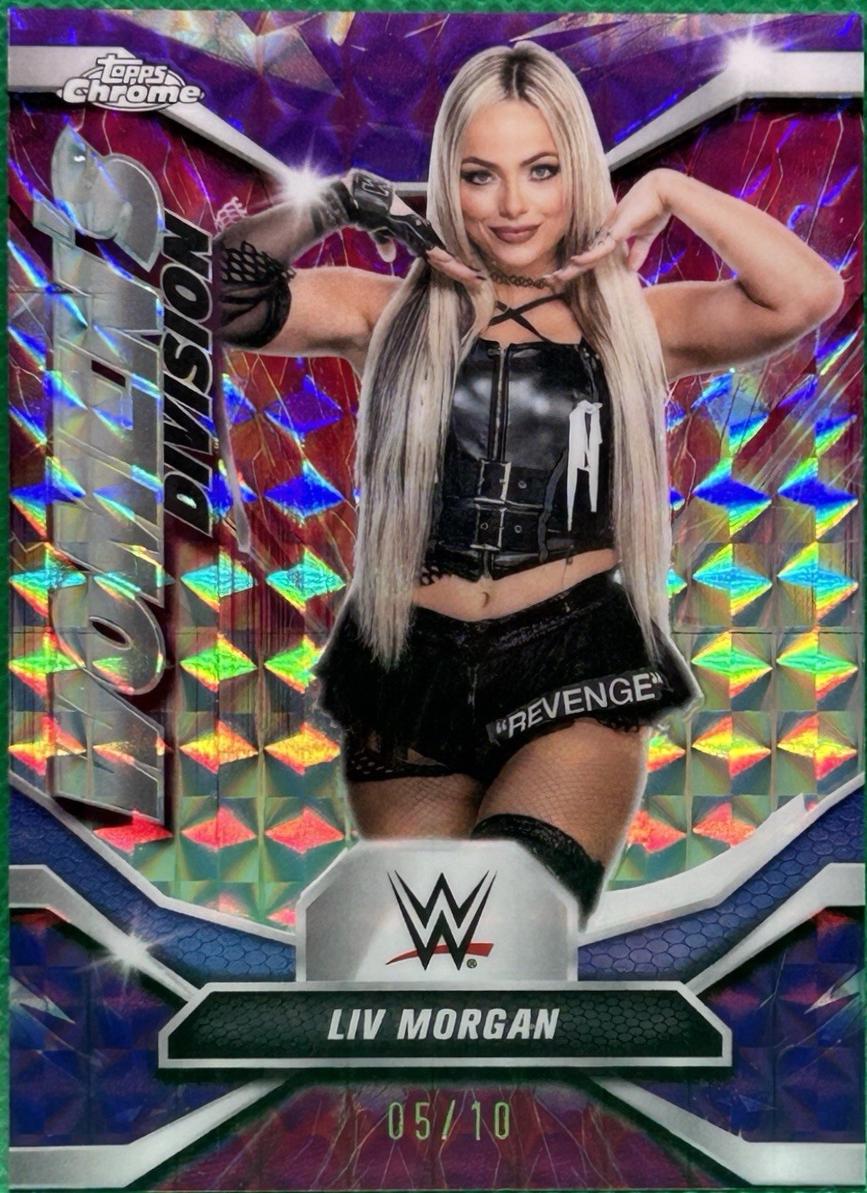 Liv Morgan [Purple Geometric Refractor] #WDV-10