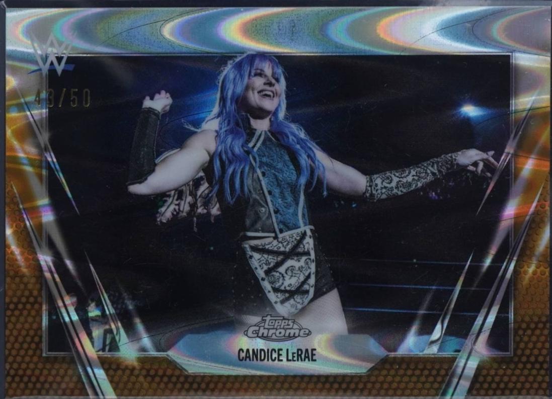 Candice LeRae [Gold RayWave Refractor] #90