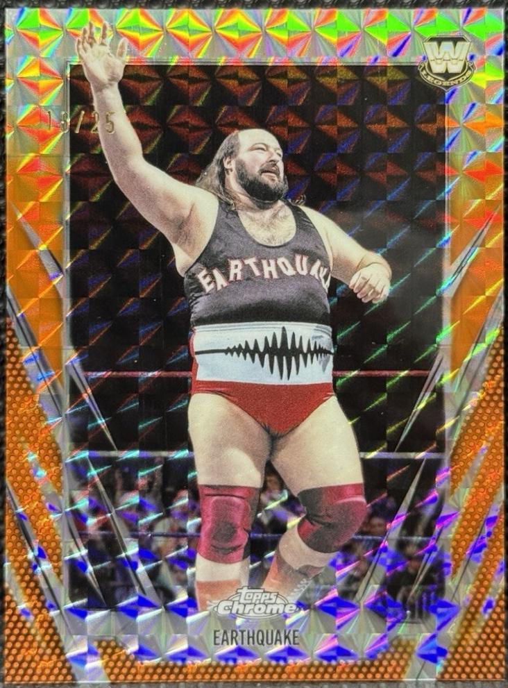 Earthquake [Orange Geometric] #106