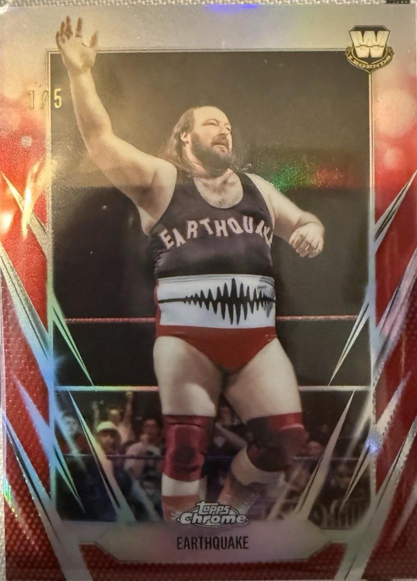 Earthquake [Red Refractor] #106