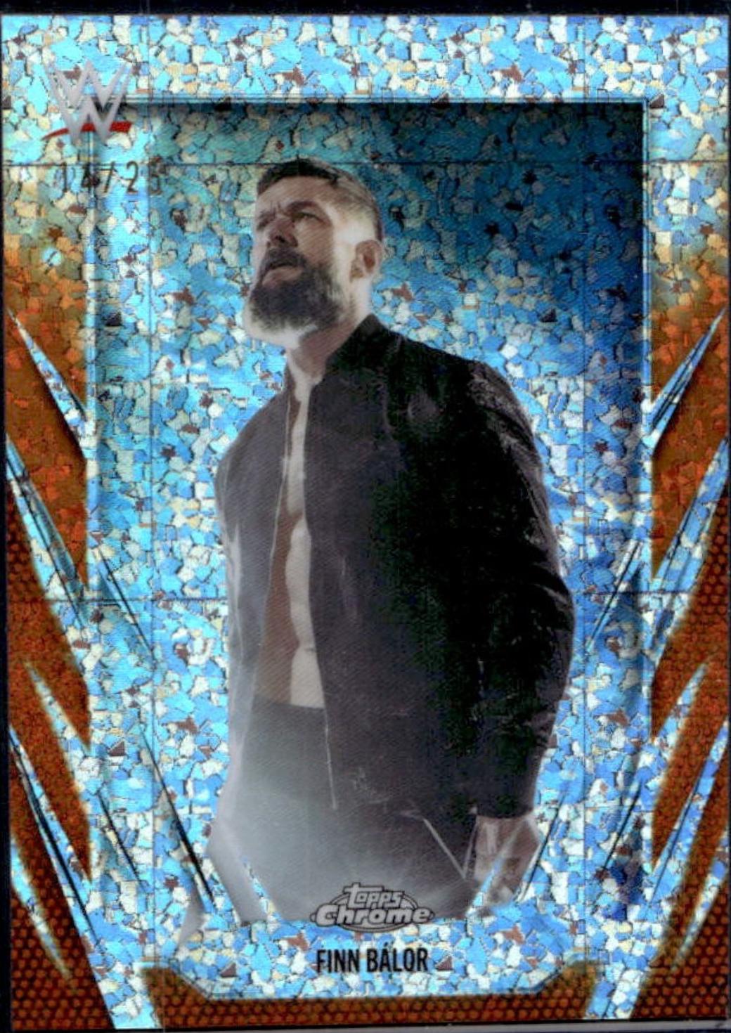 Finn Balor [Orange Mini Diamond Refractor] #5